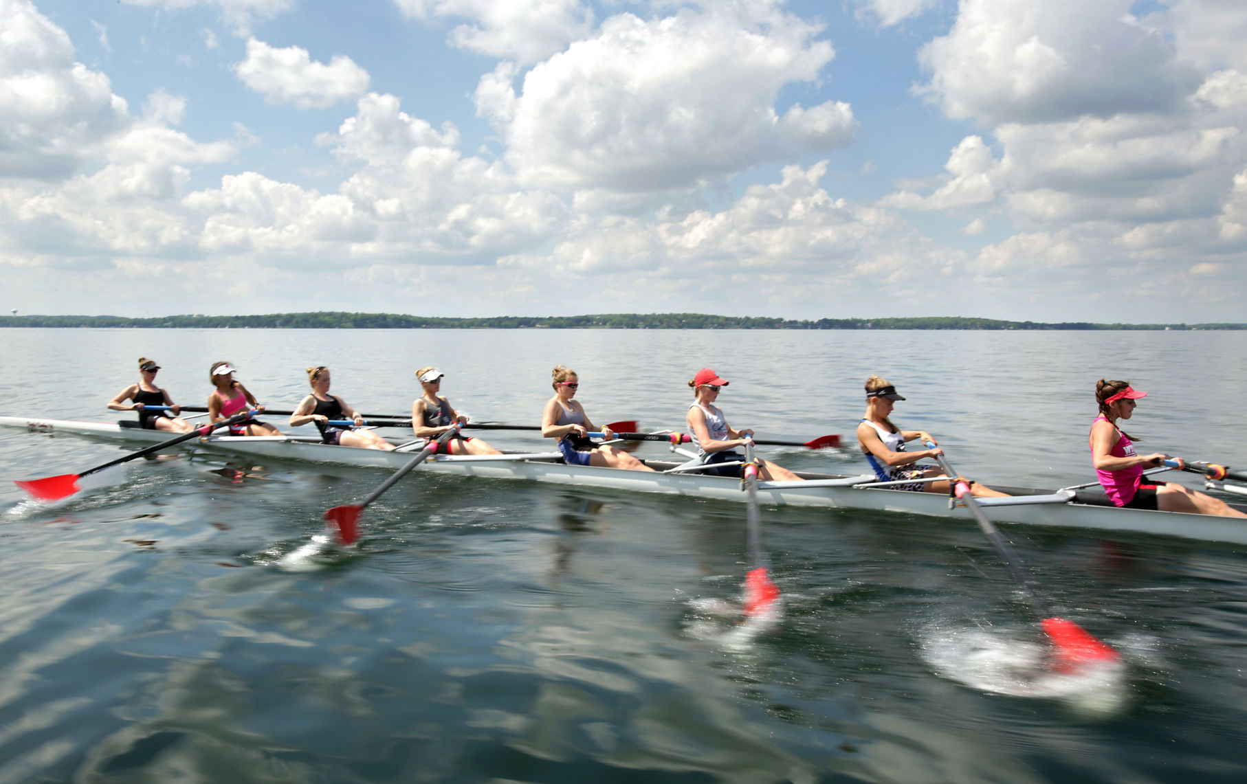Rowing practice -- Amber Arnold